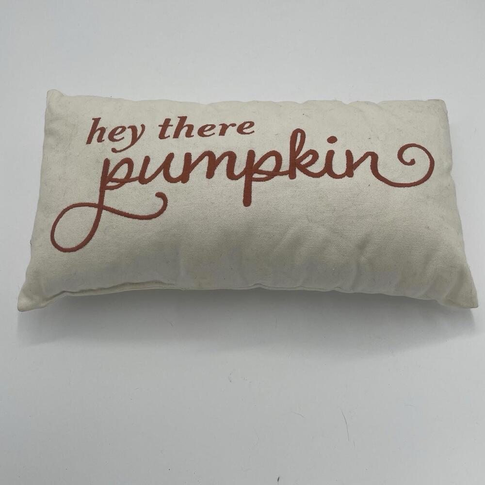 Autumn Fall   10' X 18' Hey There Pumpkin Accent Pillow